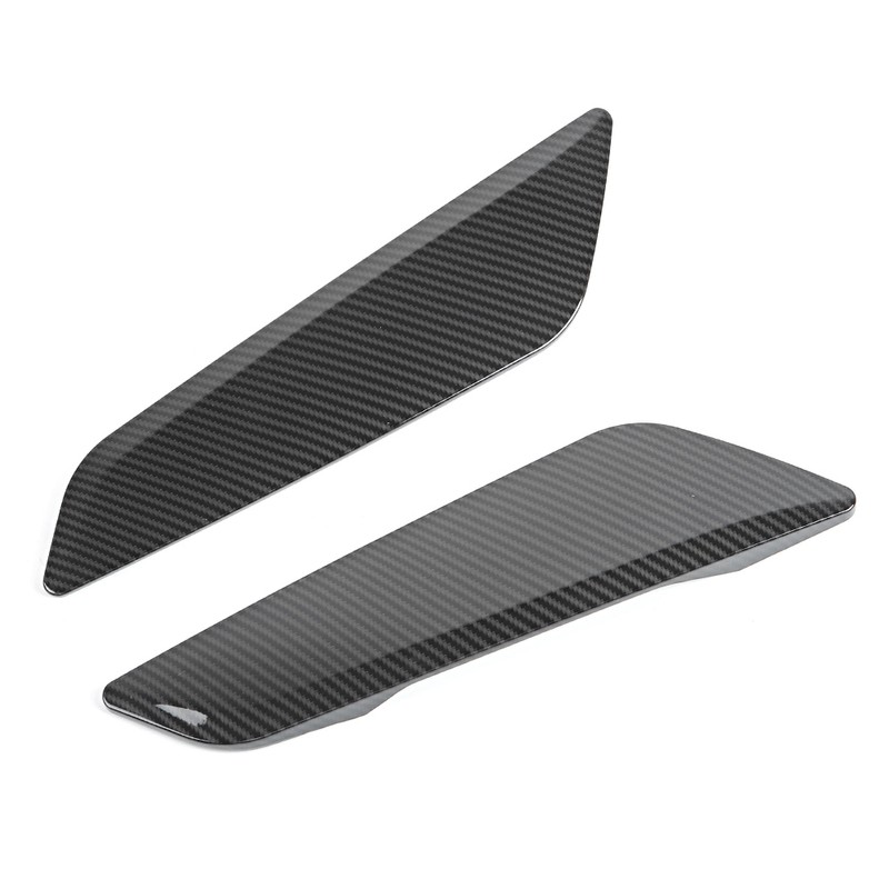 Car Fender Vents Decorative Cover Trim Carbon Fiber Style Fit