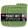 RITZ Terry Pocket Mitt & Hot Pad: Heat Resistant, Durable