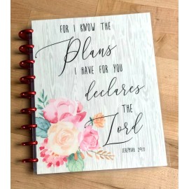 Handmade Lord Plans Quote Cover Set for use with Classic Happy Planner-