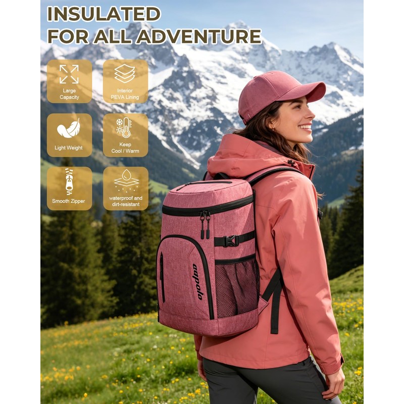 Capolo Cooler Backpack for Men Women Insulated Backpack Cooler Leak