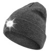 Yontune Beanie Hat with Light LED Cap Soft Acrylic Knitted