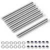 FIFIBANG M6 Threaded Rod, Stainless Steel, Pack of 6, Fully
