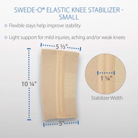 Swede-O Elastic Knee Stabilizer - Small