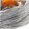 TEHAUX Multifunctional Yards Metal String Jewelry Cord Silver Beading Thread
