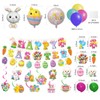 Easter Decorations for Home Pastel Easter Balloons Kit with Happy
