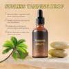 Sunless Tanning Drops,Moisturizing Tanner for Face and Body,Tans without Sun,Sunbed