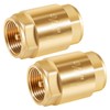 One Way Brass In-Line Check Valve, 3/4-Inch IPS, 3/4-Inch Female
