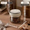 Bote Al Vacío Para Café En Grano 500 Ml Transparent