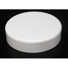 JSP Manufacturing Marine Dock - Tapa de cono de pilar para barco, borde de pilón, cubierta de cabeza plana (blanco, 9.5)