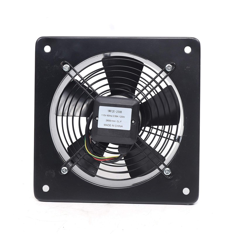 VPABES 12 inch Portable Exhaust Fan, 125W Wall Mounted Vent