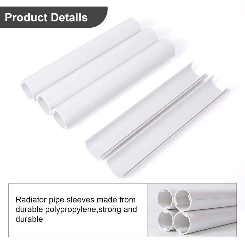 Plastic Hose Heating Pipe Cover, Pipe Cover, Radiator Pipe Insulation,