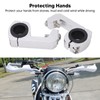 1 Pair Motorcycle Handguard Mount Aluminium Alloy Handle Protector Replacement