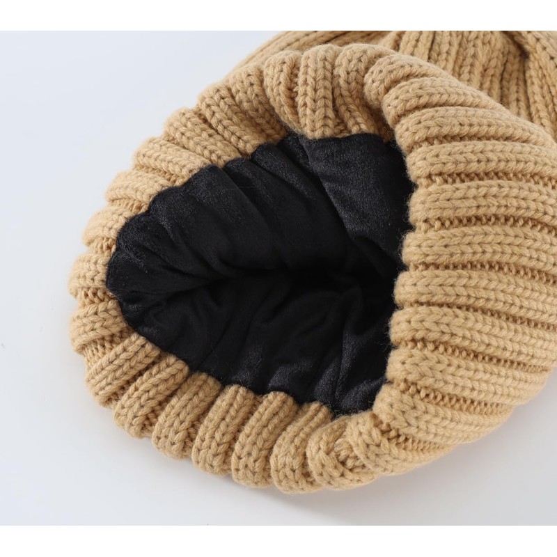 Connectyle Winter Knit Hat, Beanie, Men's, Knit Cap, Stretchable, Cold