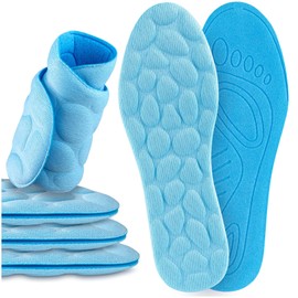 3 Paar Barfußschuhe SULPO aus Schaumstoff, bequem, für das Laufen Stoßdämpfung. Einlagen für Arbeitsschuhe, Sportschuhe, Freizeitschuhe, Turnschuhe für Frauen und Männer.