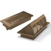 6-Position Tilt Vent Deflector & Floor Vent Cover, 2 Pack,