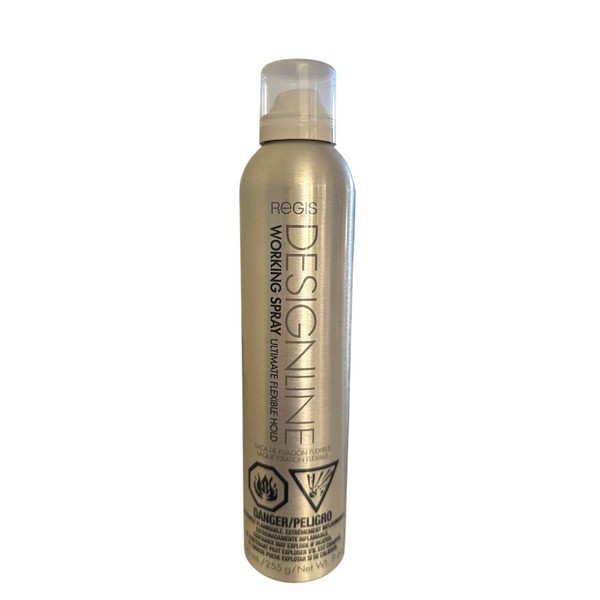 Regis Designline Working Spray Ultimate Flexible Hold 9 Oz New
