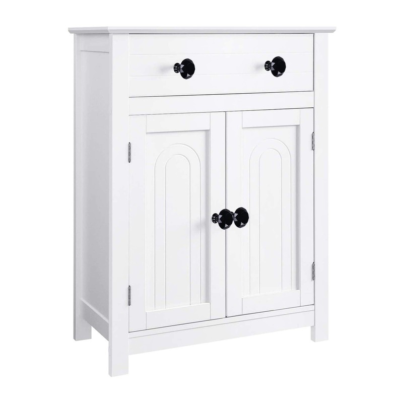 STMK 10 Pack Drawer Knobs, Drawer Pulls Black Diamond Shaped