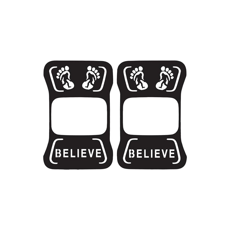 JeepTails Bigfoot Believe Tail lamp Light Covers Compatible with Jeep