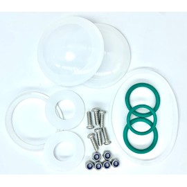 Bamkyait for Coleman Lay-Z-Spa Water Pump Seal Rebuild Kit P4071 58113 Include Rubber Seals for C Pump Inlet and Outlet O-Rings Pump Seal O-Rings Blower Non-Return Check Valve Seals