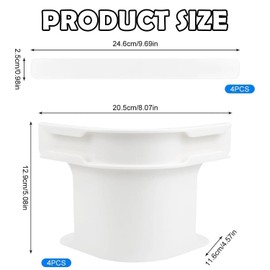 4pcs Bed Sheet Holders Straps,Bedsheet Holder,Lock Sheet Holders Set,Heavy Duty Bed Sheet Corner,Non-Slip Fitted Sheet Holder, Keep in Place Bedding Accessories for All Mattress (White)