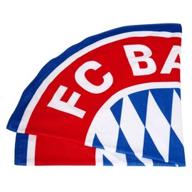 FC Bayern München Beach Towel / Bath Towel / Sauna Towel Logo XXL Round 165 cm