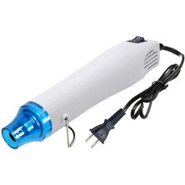 Kimlonton Embossing Heater, Mini Heat Gun, Small, Lightweight, Hot Air Machine, 300W, Rapid Heating to 622°F (200°C), Resin Tool, DIY Crafts, Heat Shrink Forming, Repair, Heat Treatment, Drying Clay, Stripping, Painting, and Stripping