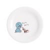 Bonobono 809107 Simple Plate, Plate, Diameter 6.5 inches (16.5 cm),