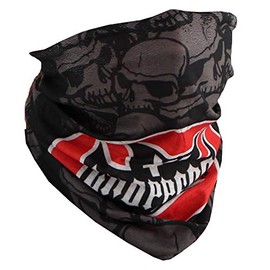 Seamless Face Mask Neck Gaiter Tube - West Choppers Cast