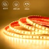 echosari 65.6Ft LED Strip Lights, 2700K Ultra-Bright Strip Lights with
