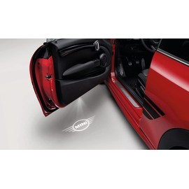 Mini, 63312414106, LED-Projektor für das Mini-Logo beim öffnen der Tür, projiziert Logo auf den Boden