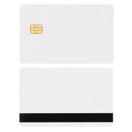 20 Pack SLE4442 Chip Cards with 2 Track 8.4mm HICO Magnetic Stripe
