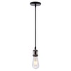 Innoteck Vintage Ceiling Pendant Lamp Holder E27 Metal Fabric Braided