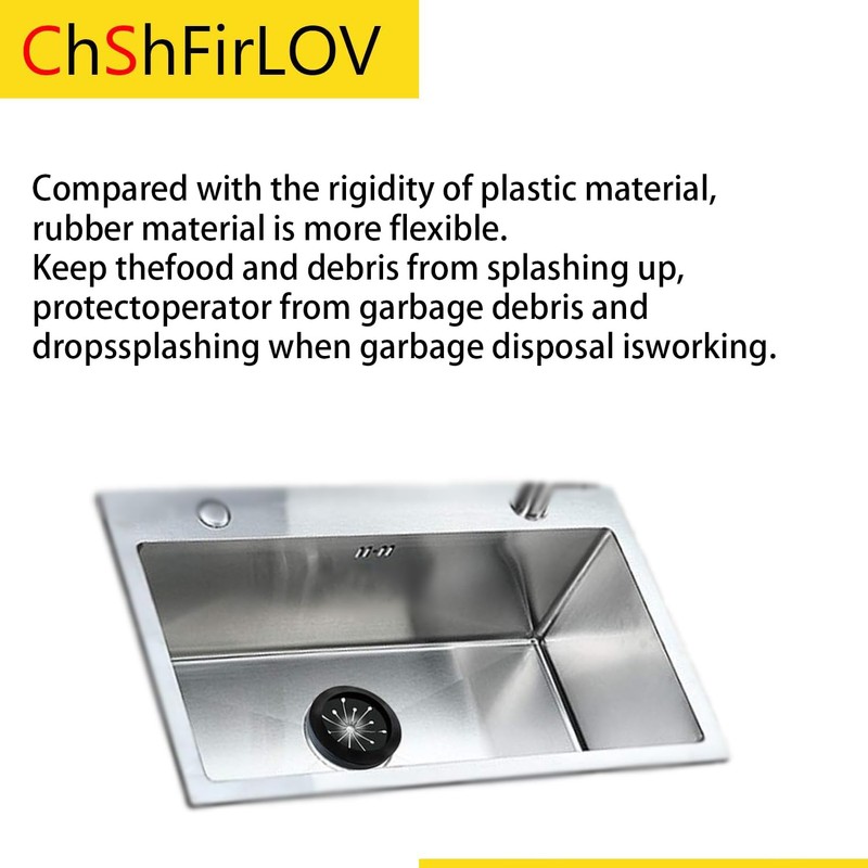 Garbage Disposal Splash Guards Sink Baffle Disposal - Food Waste