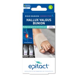 A Totally Flexible Support That Corrects BUNIONS, Hallux VALGUS Comfortable and Effective Big Toe Straightener That Both Corrects and relieves Your Bunion and can be Worn Inside Shoes.