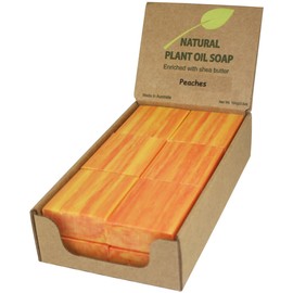 Peach Natural Soap (12 Bars)