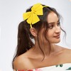 VOCOSTE Bow Hairbands, Bowknot Headband, Non-slip Fashion, Yellow 0.35 Inch