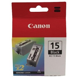 Canon 8190A002 - BCI-15BK INK CART TWIN IP90 IP90V