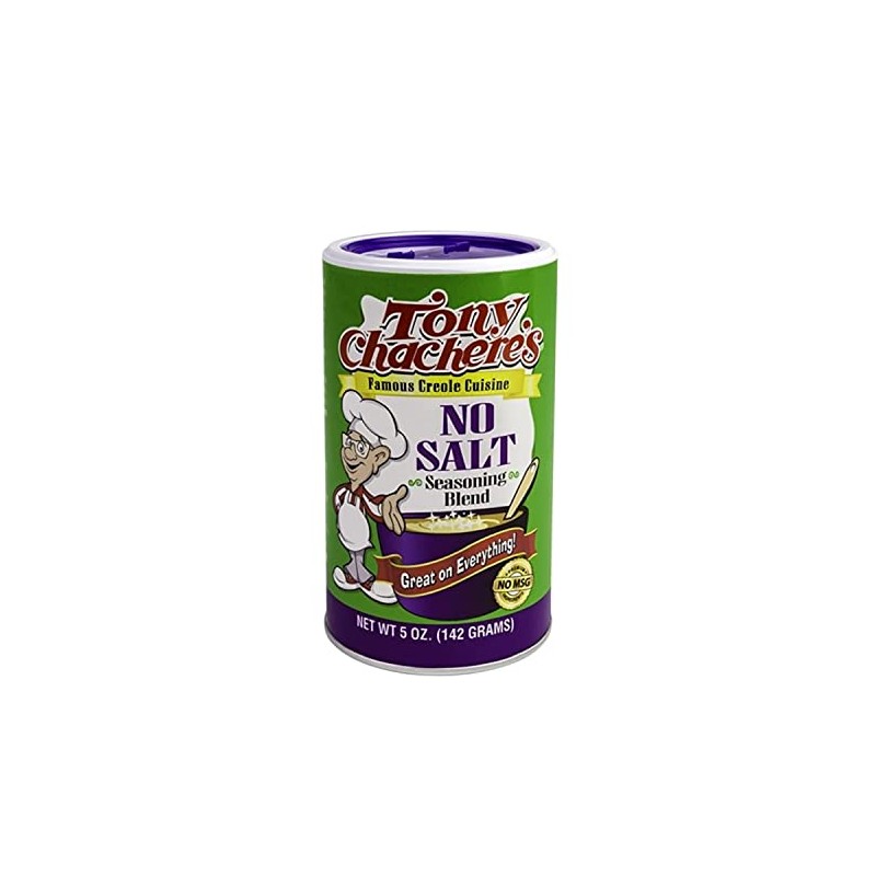 TONY CHACHERES SSNNG CREOLE NO SALT, Pack of 6