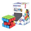 Findbetter Building Blocks Cube Building Blocks Removable Surface Color Blocks