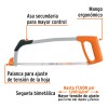 Arco Profesional Tubular Para Segueta 12', Truper, 10234