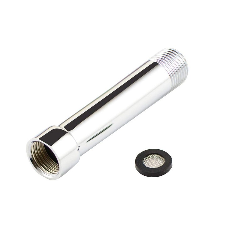 Purelux Shower Arm Extension, Shower Head Extender 4 Inches, Chrome
