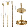 DOITOOL Brass Incense Holder for Sticks Pack of 5 Shape
