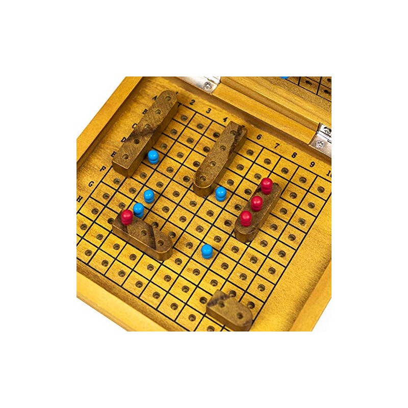 Sea Battle - A Wooden take on The Traditional 2