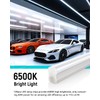 SUNLINKCO (2 Pack 4FT T5 LED Shop Light,6500K,20W,2300LM(Super Bright White)