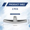 PEUTIER 2pcs RV Waste Valve Handle Replacement, Fits 1/2" &