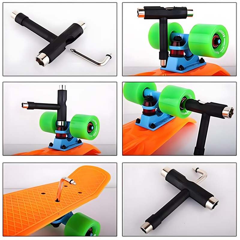 XIJIANG Skateboard Tool, Ruin-One Skateboard Tool, Skateboard Tool, T-Wrench, Y-Wrench,