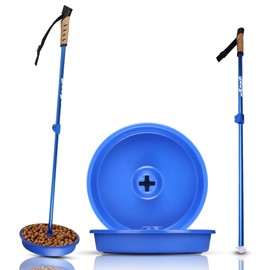 UpBowl™ Kit - Pole and 2 Bowls – No-Bend Bowl Lifter | Effortlessly Lift, Fill & Place Your Pet’s Bowl Without Bending