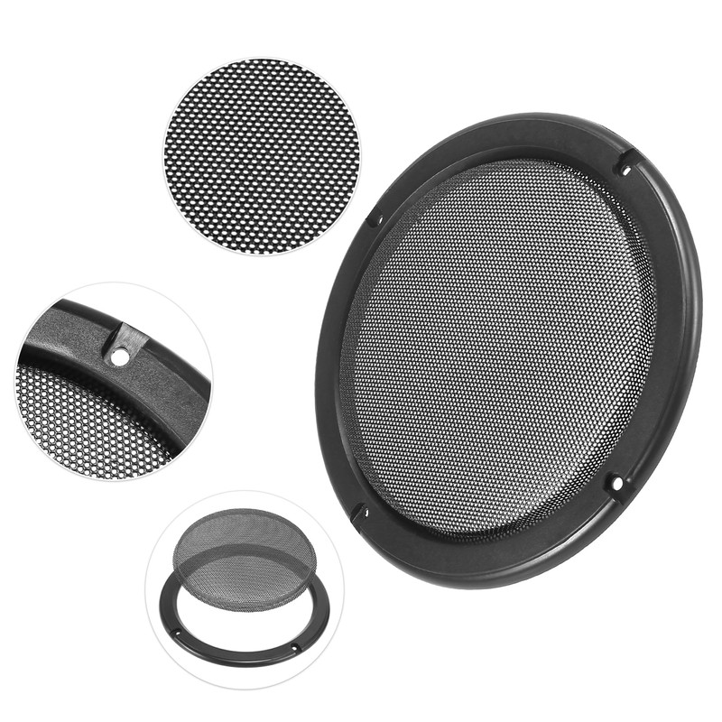 ACROPIX 7 Inch Universal Speaker Grills Cover Mesh Guard Protective