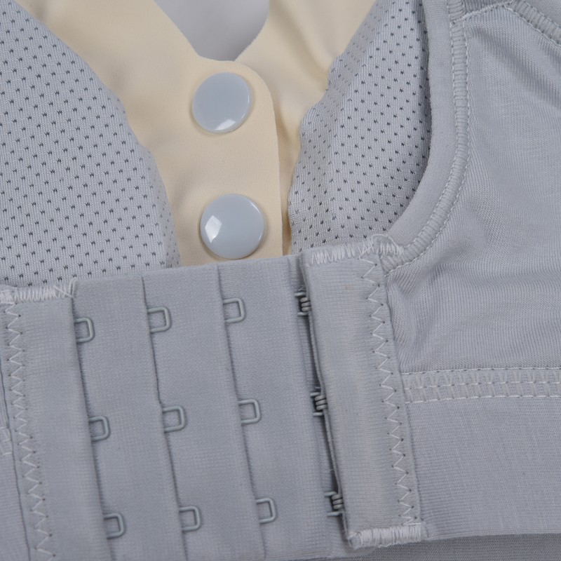 Wireless Nursing Bra V Shape Breastfeeding Breathable Maternity Bra with