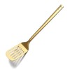 Gold Spatulas, Berglander Slotted Turner Titanium Gold Plating, Metal Spatulas